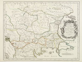 SANSON, N./ MARIETTE, P. -  Illyricum Orientis In quo Partes II. Moesia et Thracia. Provinciae XI.