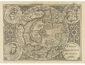 MERCATOR,G./ HONDIUS,J. -  Polus Arcticus cum vicinis re:gionibus.