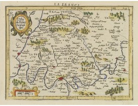 MERCATOR, G./ HONDIUS, J. -  L'Isle de Frace. Parisiensis Ager. MERCATOR, G./ HONDIUS, J. -  L'Isle de Frace. Parisiensis Ager.