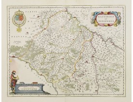 BLAEU, W. -  Gastinois et Senonois.
