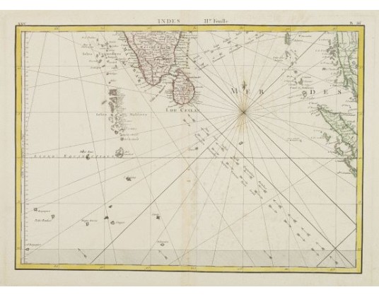 LATTRÉ / BONNE, R. - Indes. IIe. Feuille. LATTRÉ / BONNE, R. - Indes. IIe. Feuille.