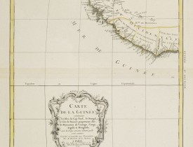 LATTRÉ, J. / BONNE, R. -  Carte de la Guinée contenant les Isles du Cap Verd, le Senegal..