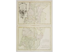 LATTRÉ, J. / DE L'ISLE, G. -  Terrae Sanctae Tabula è Scripturae Sacrae..