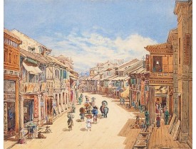 DIETH, H. -  Hong Kong. [Queen's Road].