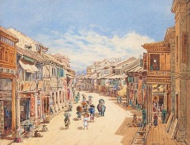 DIETH, H. -  Hong Kong. [Queen's Road].