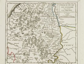 ROBERT DE VAUGONDY, G. -  VI. Partie du Duche de Gueldre où se trouve la Veluwe.