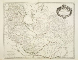 SANTINI, P. / REMONDINI, M. -  Carte de l'Empire de Perse..