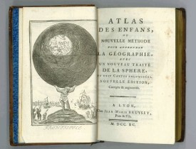 ANONYME. -  Atlas des Enfans ou nouvelle méthode pour apprendre la géographie…
