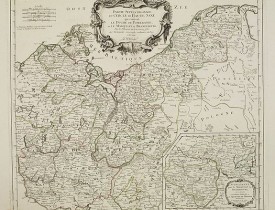 SANTINI, P. /REMONDINI, M. -  Partie septentrionale du cercle de Haute Saxe.. Brandebourg.