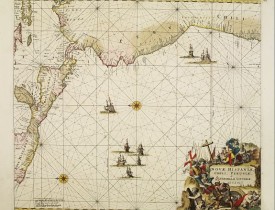 DE WIT, F. -  Nova Hispaniae, Chili, Peruviae, et Guatimalae Littorae..