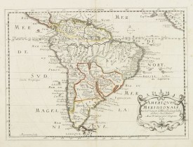 SANSON, N. -  Amerique Meridionale. . .