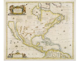 JANSSONIUS, J. -  America Septentrionalis. JANSSONIUS, J. -  America Septentrionalis.