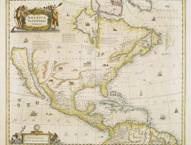 JANSSONIUS, J. -  America Septentrionalis.