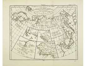 DIDEROT, D. -  Carte des parties Nord et est de l'Asie.. (5 maps). DIDEROT, D. -  Carte des parties Nord et est de l'Asie.. (5 maps).