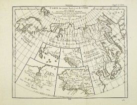 DIDEROT, D. -  Carte des parties Nord et est de l'Asie.. (5 maps).