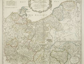 VAUGONDY, R. de -  Partie saptentrionale du cercle de Haute Saxe […] Brandebourg.