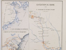 BUREAU, E. -  Expédition de Chine 1860 3e itinéraire de Pe-Tang à Pe-King.