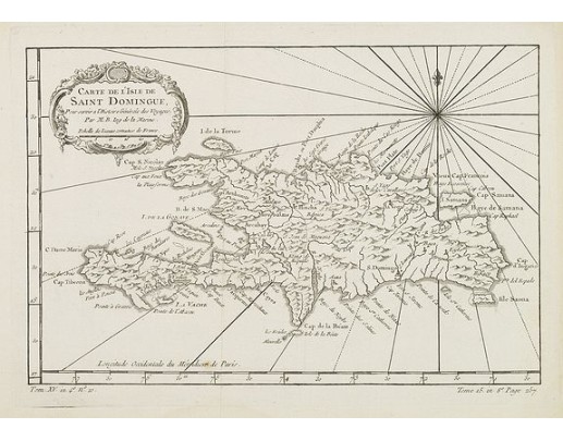 BELLIN, J.N. - Carte de L'Isle de Saint Domingue. . . BELLIN, J.N. - Carte de L'Isle de Saint Domingue. . .