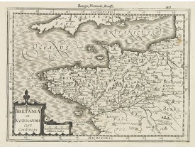 MERCATOR, G. / CLOPPENBURG. -  Bretania et Normandia. . .