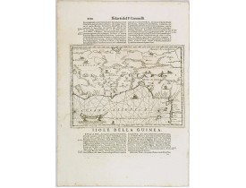 CORONELLI, V.M. -  Isola della Guinea. / Isola Gore. CORONELLI, V.M. -  Isola della Guinea. / Isola Gore.