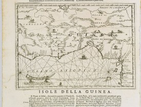 CORONELLI, V.M. -  Isola della Guinea. / Isola Gore.