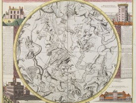 DOPPELMAYR, J.G. / HOMANN, J.B. -  Hemisphaerium Coeli Australe in quo Fixarum. . .