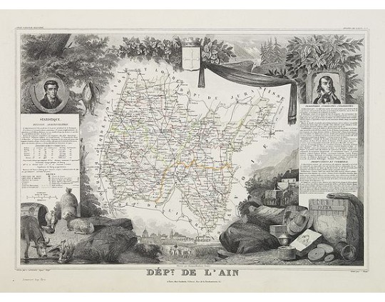 LEVASSEUR, V. - Dépt. De l'Ain. N°1. LEVASSEUR, V. - Dépt. De l'Ain. N°1.
