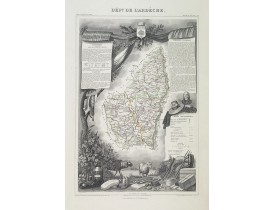 LEVASSEUR, V. -  Dépt. De L'Ardèche. N°6.