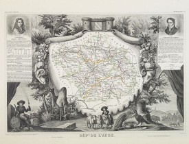 LEVASSEUR, V. -  Dépt. De L'Aube. N°9.  [ Troyes ]