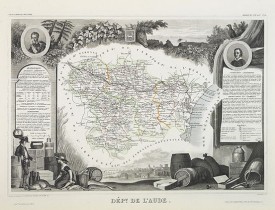 LEVASSEUR, V. -  Dépt. De L'Aude. N°10. [ Carcassonne ].