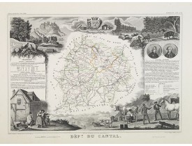 LEVASSEUR, V. -  Dépt. Du Cantal. N°14. [ Aurillac, Murai ]