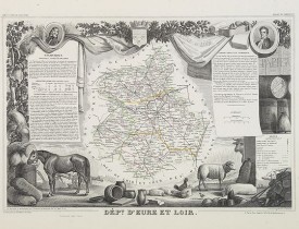 LEVASSEUR, V. -  Dépt. De L'Eure et Loir. N°27. [ Chartres ]