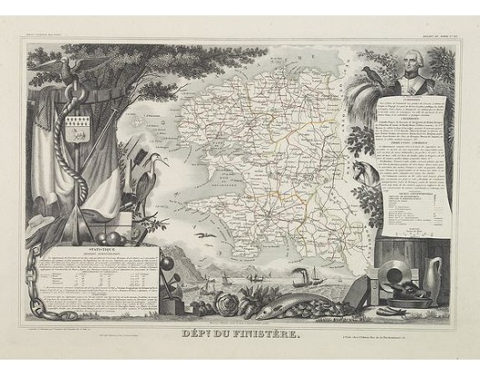 LEVASSEUR, V. - Dépt. Du Finistère. N°28. LEVASSEUR, V. - Dépt. Du Finistère. N°28.
