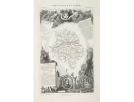 LEVASSEUR, V. -  Dépt. D' Indre et Loir. N°36. [ Tours ]