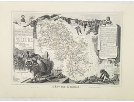 LEVASSEUR, V. -  Dépt. De L'Isère. N°37. [ Grenoble ]