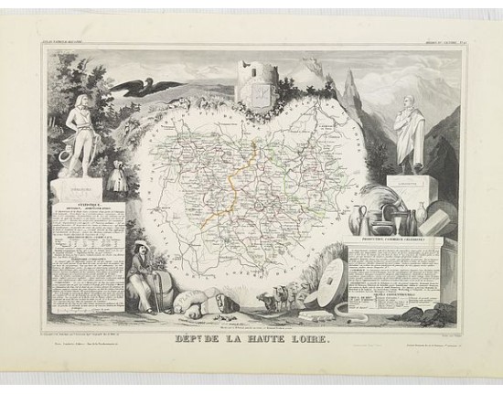 LEVASSEUR, V. - Dépt. De La Haute Loire. N°42. LEVASSEUR, V. - Dépt. De La Haute Loire. N°42.
