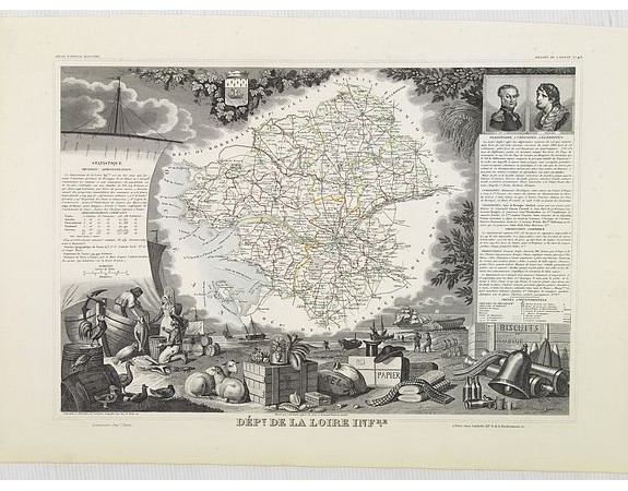 LEVASSEUR, V. -  Dépt. De La Loire Infre. N°43. [ Nantes ]