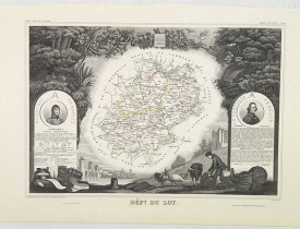 LEVASSEUR, V. -  Dépt. Du Lot. N°45.