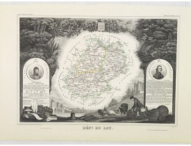 LEVASSEUR, V. -  Dépt. Du Lot. N°45.