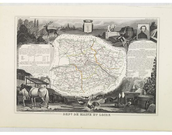 LEVASSEUR, V. - Dépt. De Maine et Loire. N°48. LEVASSEUR, V. - Dépt. De Maine et Loire. N°48.