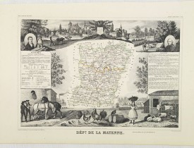 LEVASSEUR, V. -  Dépt. De La Mayenne. N°52.  [ Laval ]