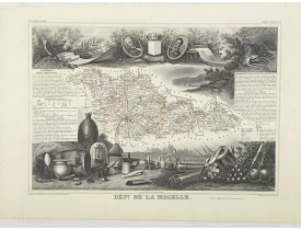 LEVASSEUR, V. -  Dépt. De La Moselle. N°56. [ Metz ]