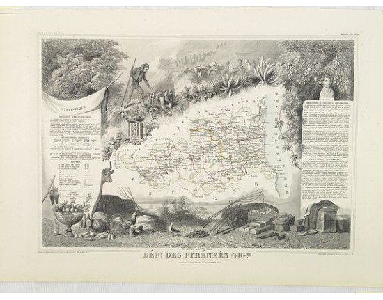 LEVASSEUR, V. - Dépt. Des Pyrénées Orles. N°65. LEVASSEUR, V. - Dépt. Des Pyrénées Orles. N°65.