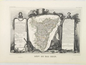 LEVASSEUR, V. -  Dépt. Du Bas Rhin. N°66.  [ Strasbourg ]