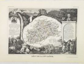 LEVASSEUR, V. -  Dépt. De La Hte. Saône. N°69.  [ Vesoul ]