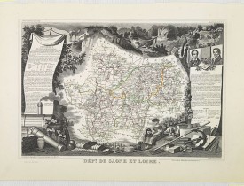 LEVASSEUR, V. -  Dépt. De Saône et Loire. N°70.