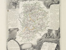 LEVASSEUR, V. -  Dépt. De Seine et Marne. N°74.  [ Melun, Coulommiers ]