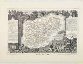 LEVASSEUR, V. -  Dépt. Du Var. N°80. [Nice, Antibes, St. Tropez]