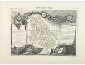 LEVASSEUR, V. -  Dépt. De Lyonne. N°86. [ Auxerre ]