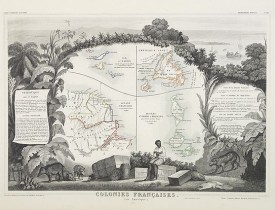 LEVASSEUR, V. -  Colonies Françaises (en Amérique). N°92.